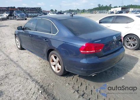 2013 Volkswagen Passat 2.5L Se from USA, damaged, VIN 1VWBP7A33DC053900